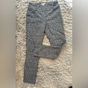 Chic Black and White Pull On Pants